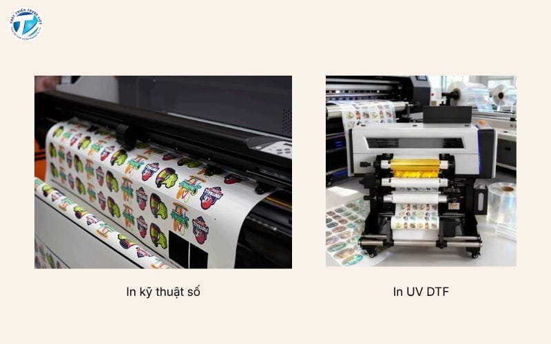 Công nghệ in sticker phổ biến hiện nay 